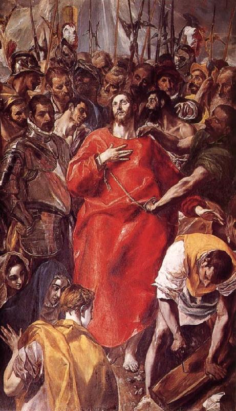 El Greco The Disrobing of Christ China oil painting art